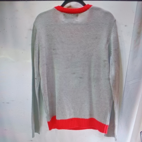 New Merry Christmas sweater large ugly sweater cute Santa sweater. - Picture 2 of 3